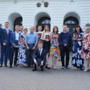 2018 г. Выдача дипломов кАиКГ